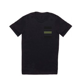 Accent (Black & Moss Green) T Shirt