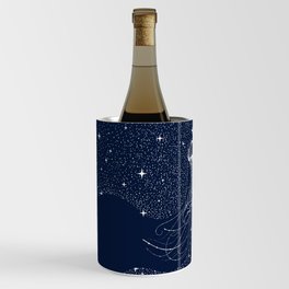 starry jellyfish Wine Chiller