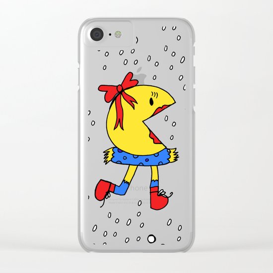 Winter game Clear iPhone Case
