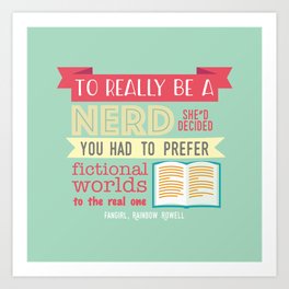 Rainbow Rowell Art Prints For Any Decor Style Society6