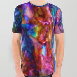 Shattered Crystal All Over Graphic Tee