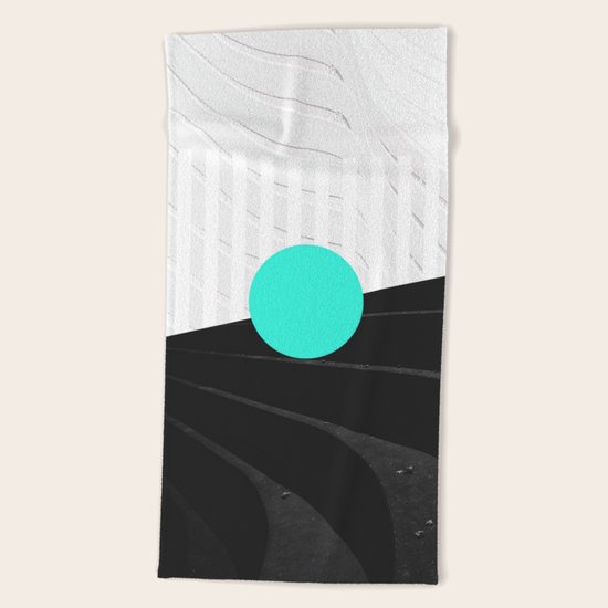 Teal Beach Towel