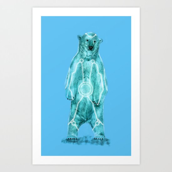 Tron Art Print