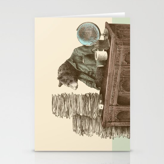 Bearocrat Stationery Cards