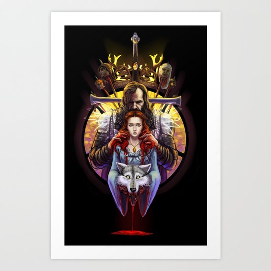 The Blood Maiden Art Print
