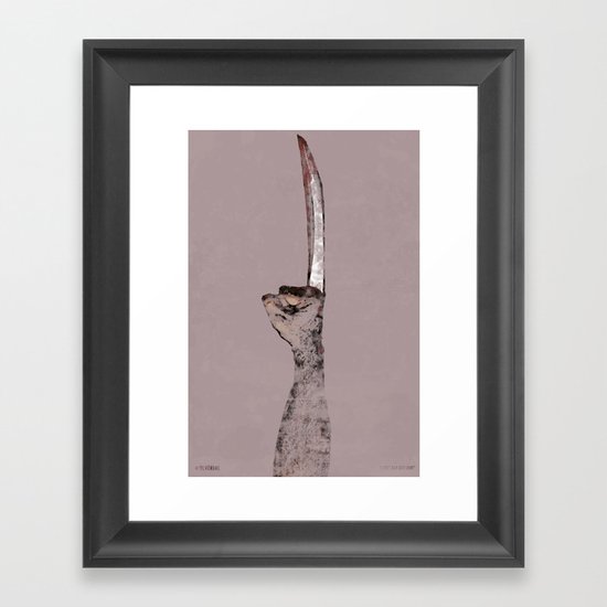 I Don't Kill Easy, Bub Framed Art Print