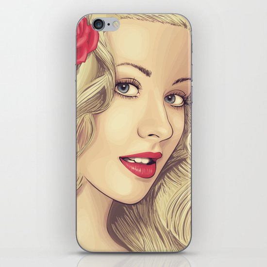 Christina Aguilera iPhone Skin