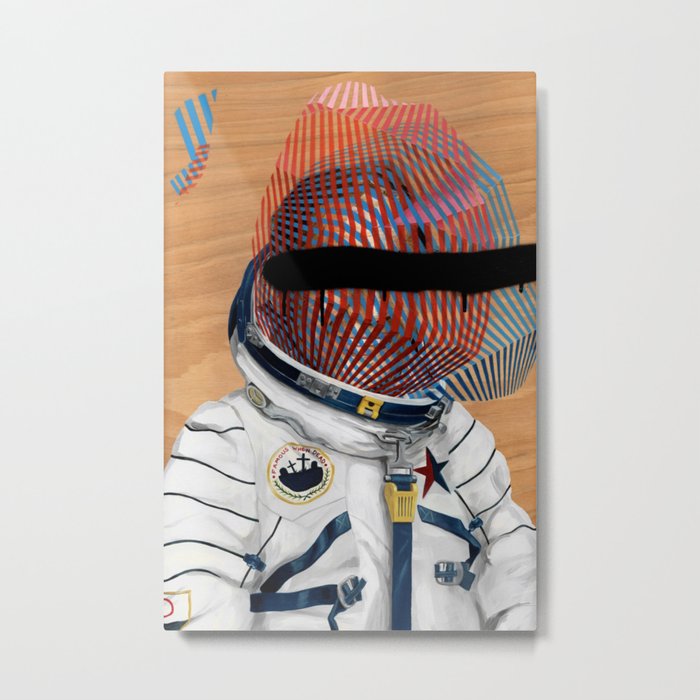 Spaceman No:2 Metal Print