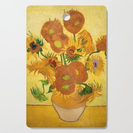 Sunflowers by Van Gogh Cutting Board