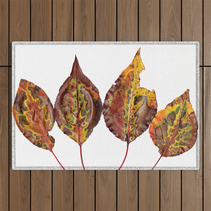 Fal Leaves Mother Nature Outdoor Rug