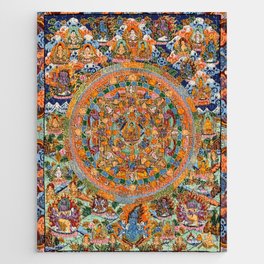 Mandala of Gautama Buddha Jigsaw Puzzle