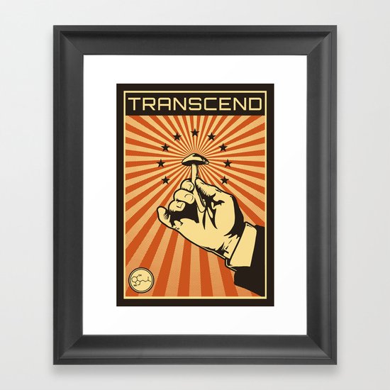 Transcend Framed Art Print