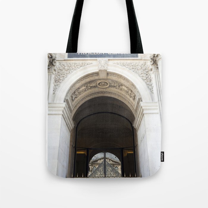 Louvre Reflection Tote Bag