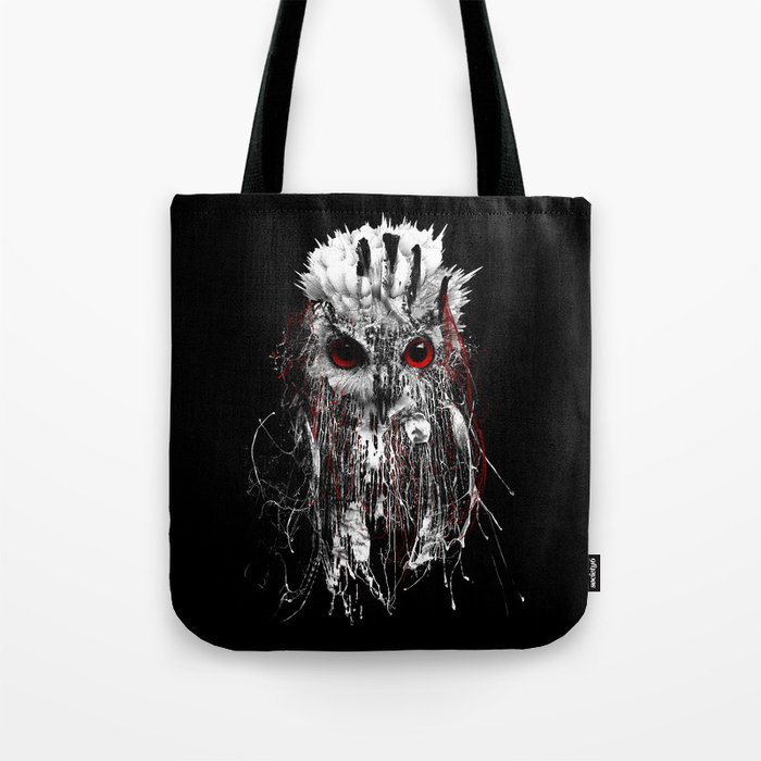 OWL - RED EYE Tote Bag