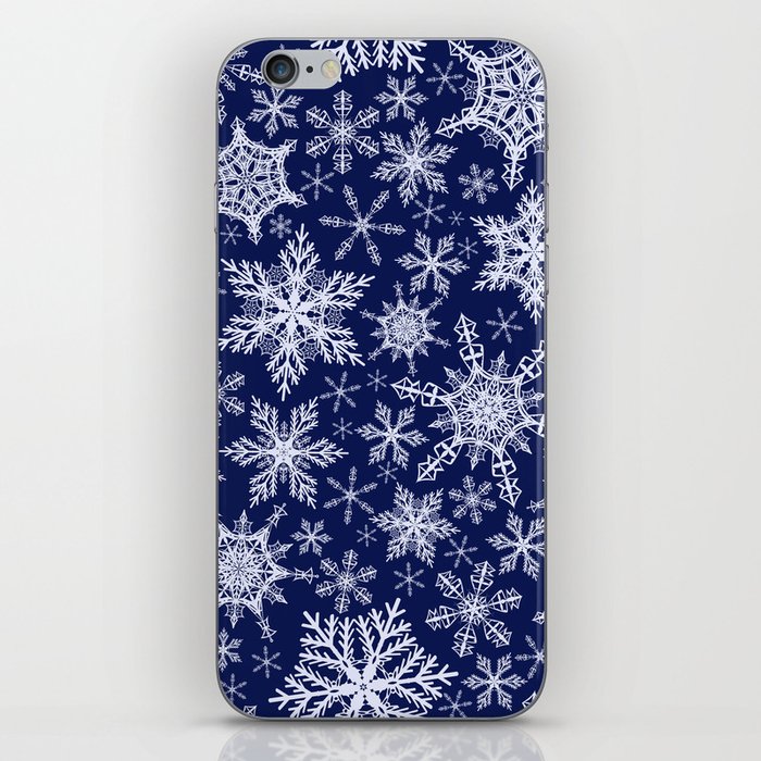 Magic Winter Snowflakes iPhone Skin