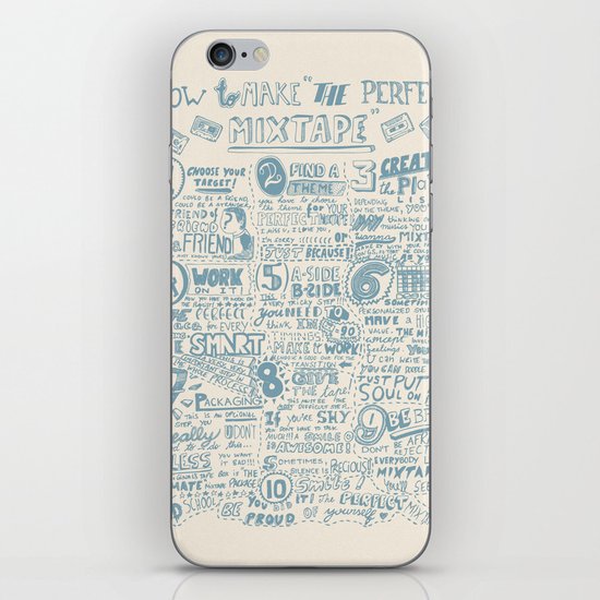 How to make the perfect mixtape iPhone & iPod Skin