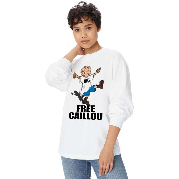 Caillou Vintage T-shirt Lightly used Super cool - Depop
