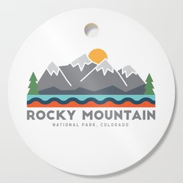 Rocky Mountain National Park, Colorado Cutting Board