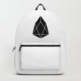 EOS Logo Backpack | Smartcontracts, Graphicdesign, Bitcoin, Blockchain, Logos, Font, Symbol, Design, Crypto, Cryptocurrency 