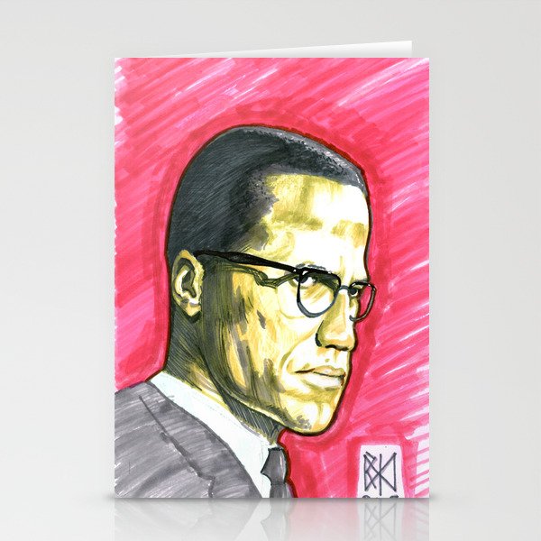 Malcolm X Stationery Cards