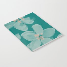 Flowers In The Emerald Pond | Floral Home Decor Design Notebook