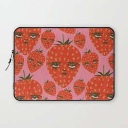 Unimpressed Strawberry Laptop Sleeve
