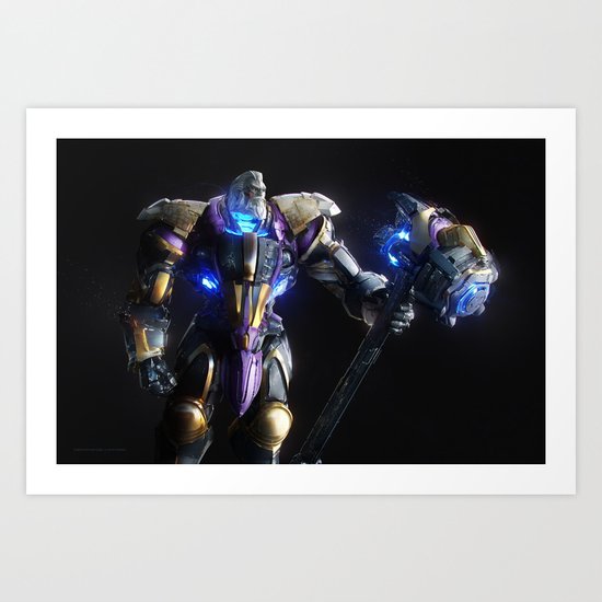 Reinhardt v2 Art Print
