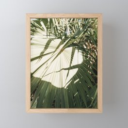 Tropical Tulum | Exotic plants of Mexico, lush wall art Framed Mini Art Print
