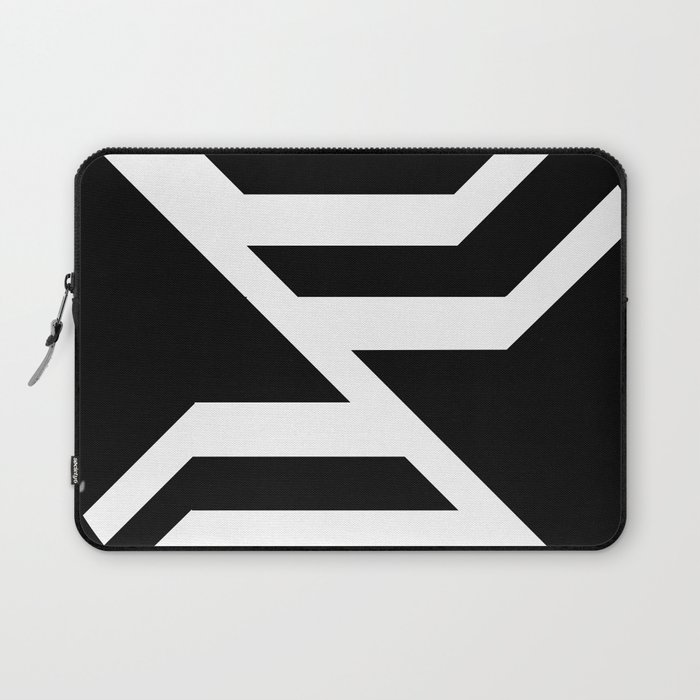 black and white minimal art  Laptop Sleeve