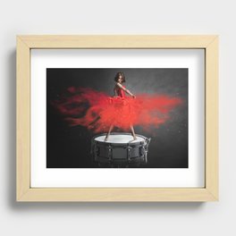 Dance with me Recessed Framed Print