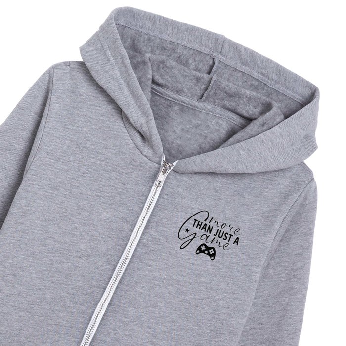 More than just a game | pro gamer life Kids Zip Hoodie