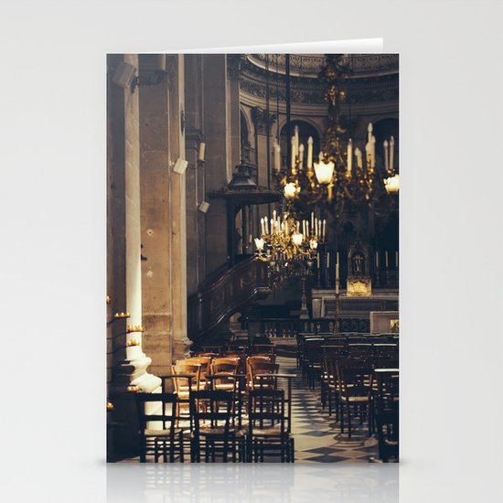 Interior of the Eglise Saint Paul Stationery Cards