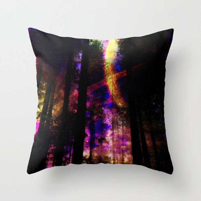 close your eyes and dream with me Throw Pillow