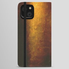 Yellow gold iPhone Wallet Case