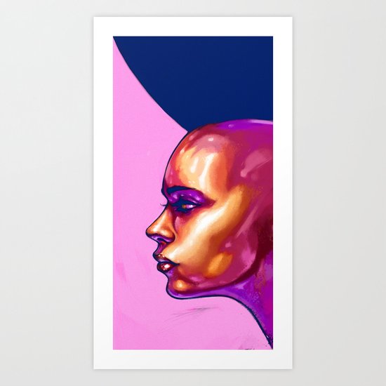 Noise Art Print