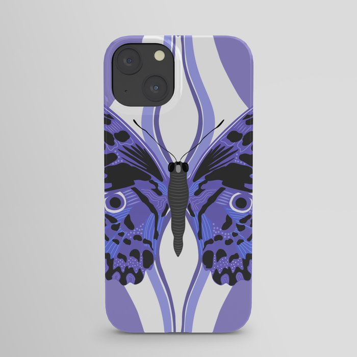 Butterfly - purple iPhone Case