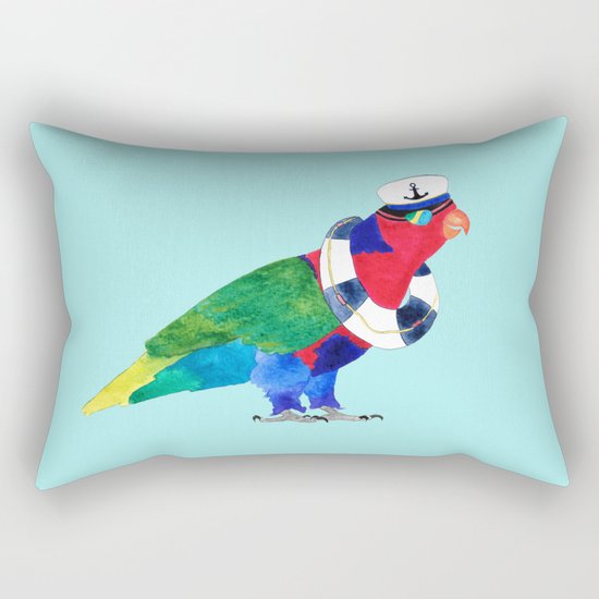 The Rogue Sailor Rectangular Pillow