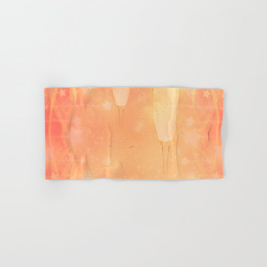 Pink Champagne Hand & Bath Towel