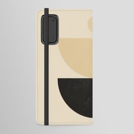 Abstraction_NEW_BLACK_BALANCE_MOUNTAINS_SHAPE_POP_ART_0125A Android Wallet Case