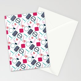 Contraception Pattern Stationery Card