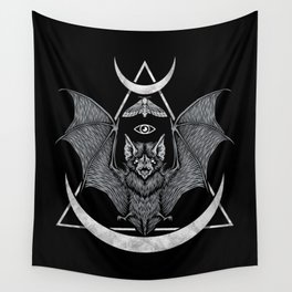 Occult Bat Wall Tapestry