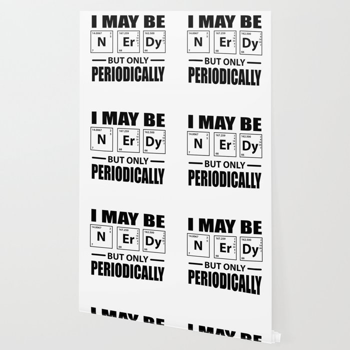 Nerdy Pun Elements Periodic Table Gifts Wallpaper