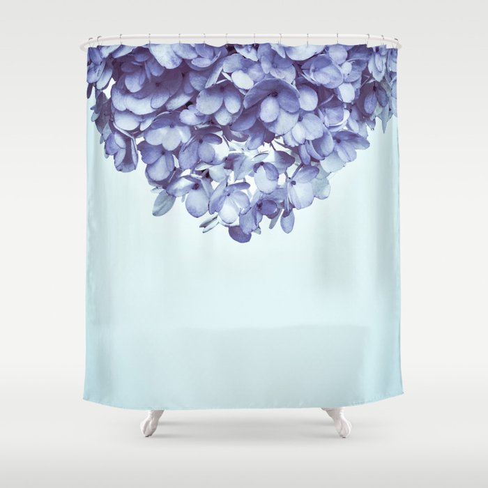Fl Fringe French Blue Shower Curtain By Galeswitzer Society6 Fl Fringe French Blue Shower Curtain