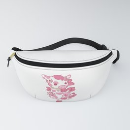 cute strawberry cow Fanny Pack