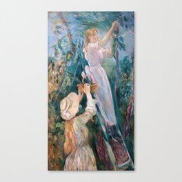 Berthe Morisot - The Cherry Picker Canvas Print