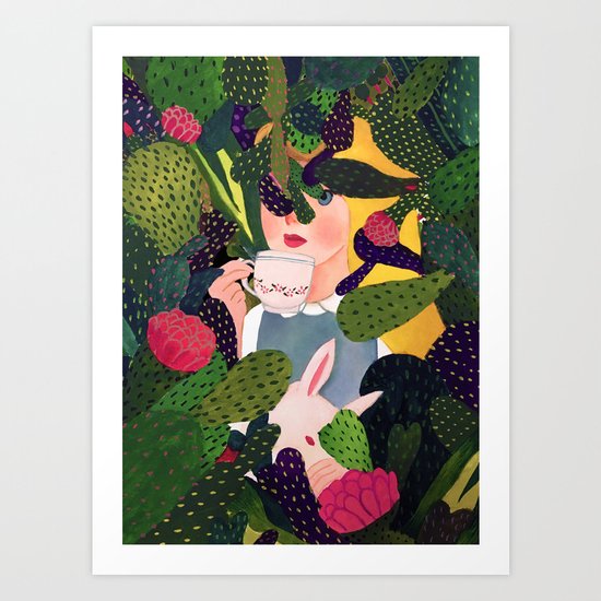 Where is Alice Art Print