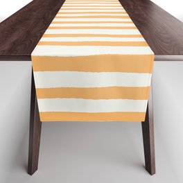 Linear wave_petite_LA orange Table Runner