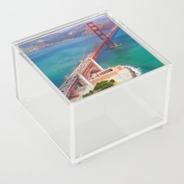 Golden Gate Bridge, San Francisco, California, United States Acrylic Box