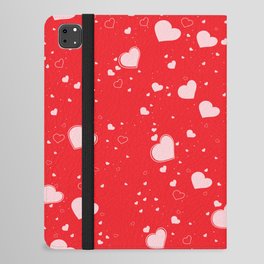 Valentine’s Hearts - Red iPad Folio Case