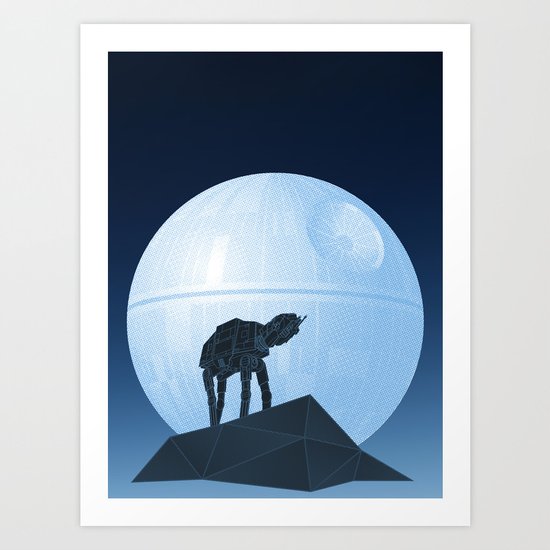 Howl at at the Moon Art Print